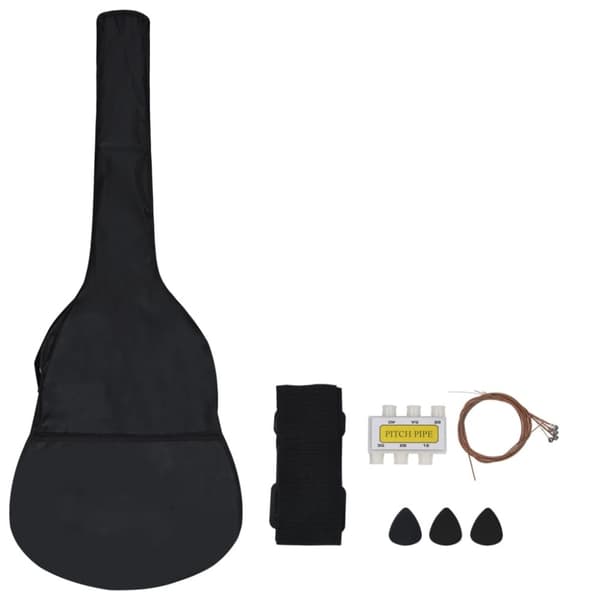 Klassisk gitarr för nybörjare 8 delar 1/2 34"