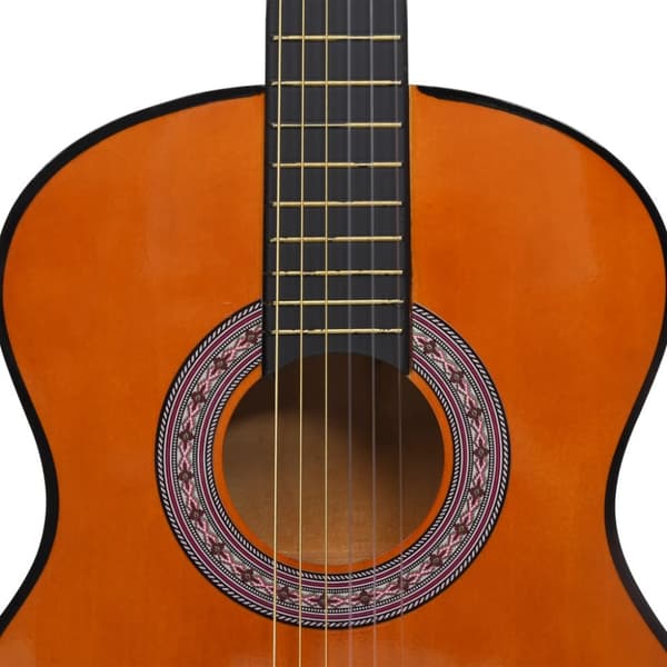 klassisk guitar for begyndere og børn 3/4 36" lindetræ