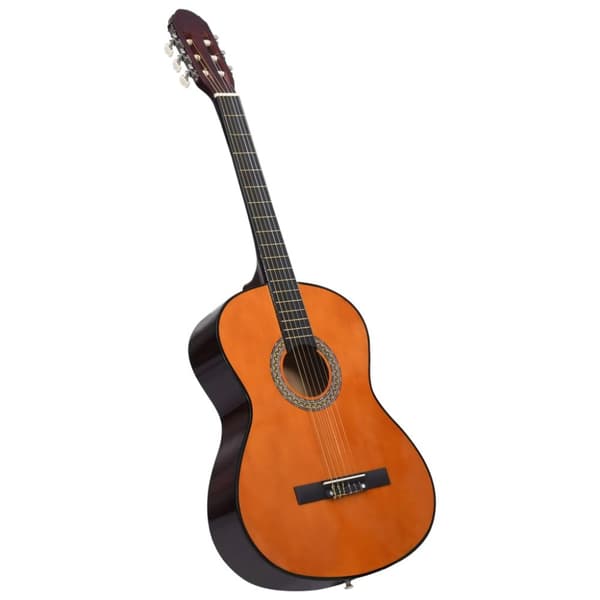 klassisk guitar for begyndere 4/4 39" lindetræ