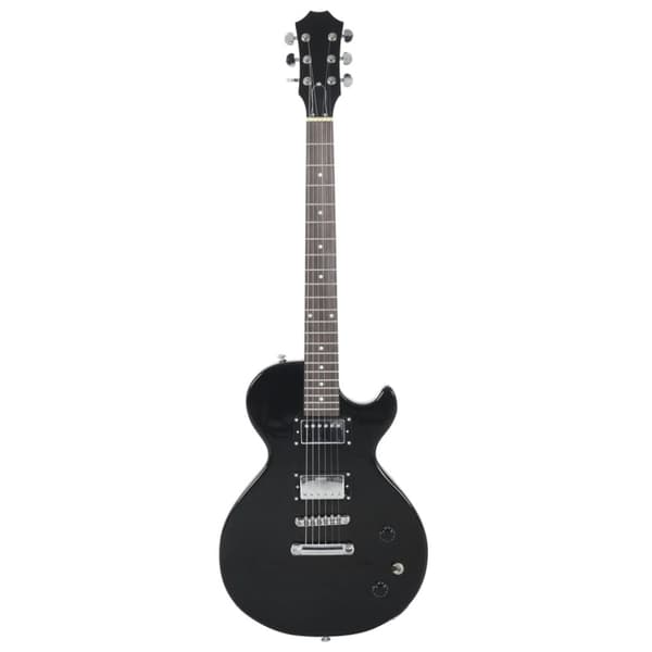 Elgitarr för nybörjare med väska svart 4/4 39"