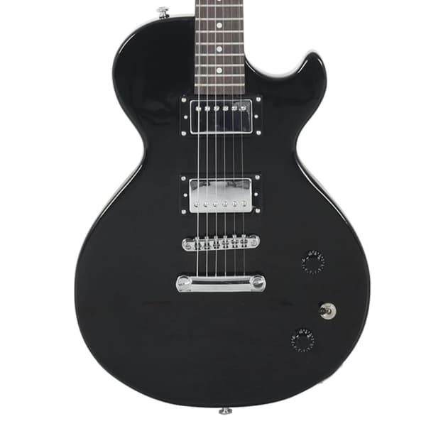 Elgitarr för nybörjare med väska svart 4/4 39"