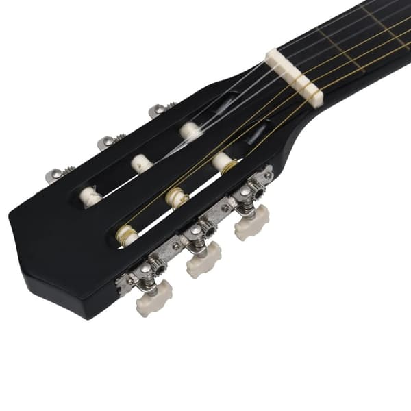 klassisk guitar for begyndere og børn 1/2 34" sort