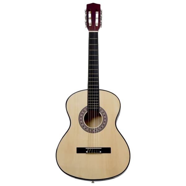 Klassiskt gitarrset 12 delar klassisk 4/4 39"