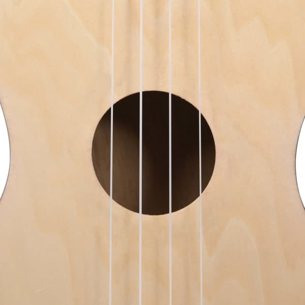 vidaXL Ukulele med väska för barn sopran ljust trä 23" -  Stränginstrument