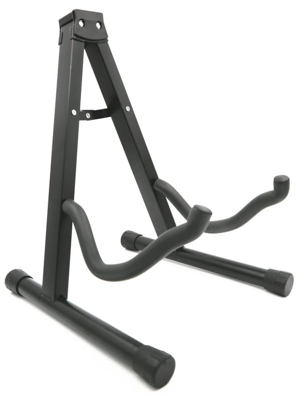 INF Taitettava kitarateline akustiselle ja sähköiselle kitararaudalle / ABS Black