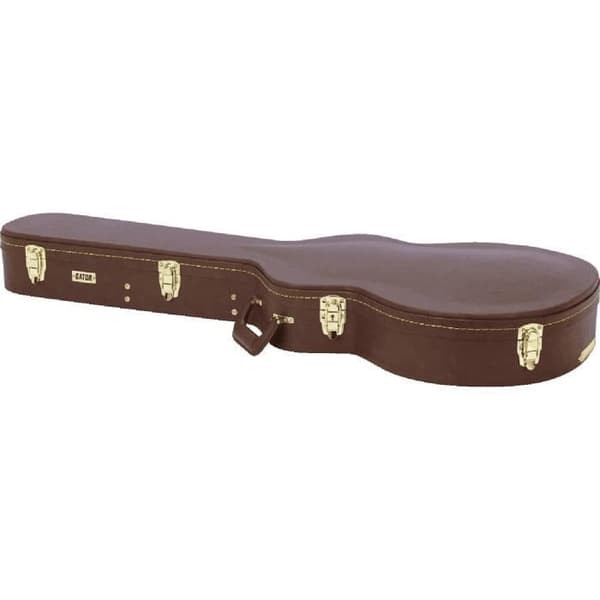 GATOR Deluxe Semi-Hollow gitarrfodral i trä