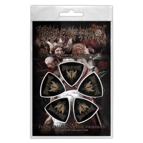 CRADLE OF FILTH PLECTRUM PACK: THE SCREAMING OF THE VALKYRIES