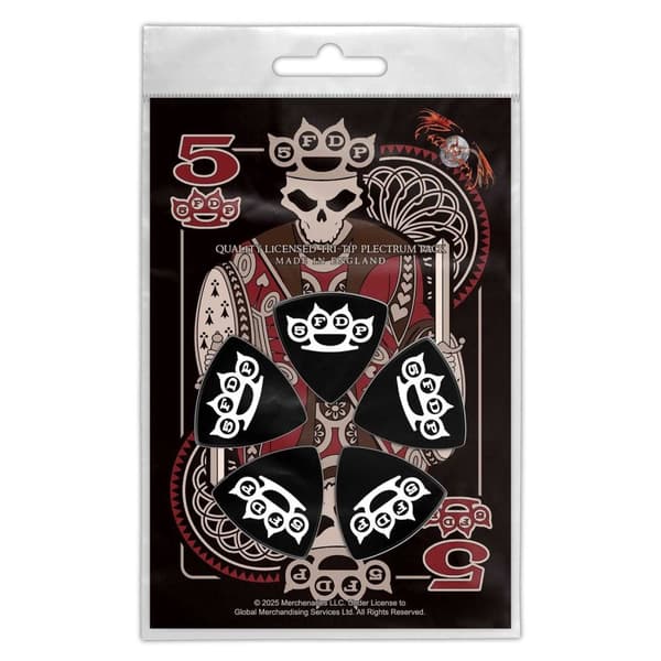 FIVE FINGER DEATH PUNCH PLECTRUM PACK: KNUCKLE CROWN