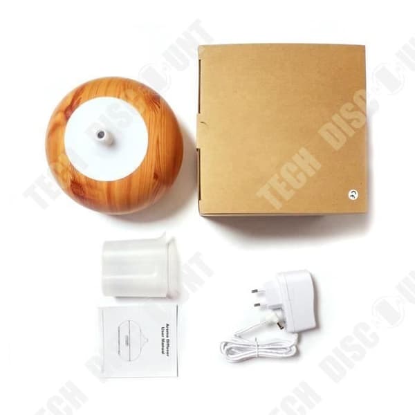 TD® Portable Ultrasonic Luftfuktare 330ml / Aroma Cool Mist / Aromaterapi Eteriska oljor Dimdiffusor /
