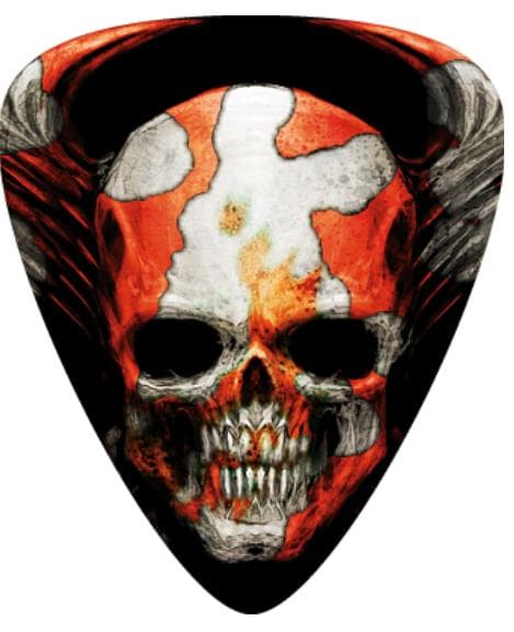 Plektrum bio mechanical skull 10-pack