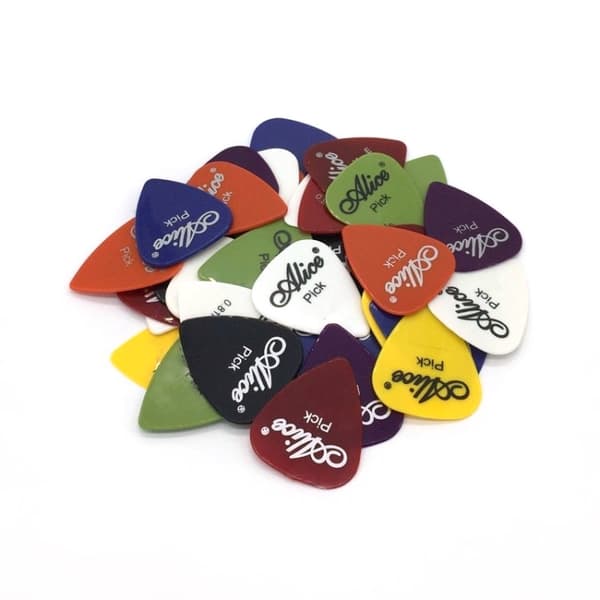 10-Pack - Gitarr Plektrum - Elgitarr / Elbas - Flera tjocklekar