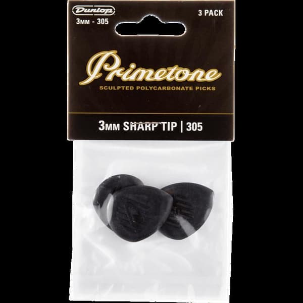 Dunlop 477P305 - påse med 3 hack - Primetone spetsig