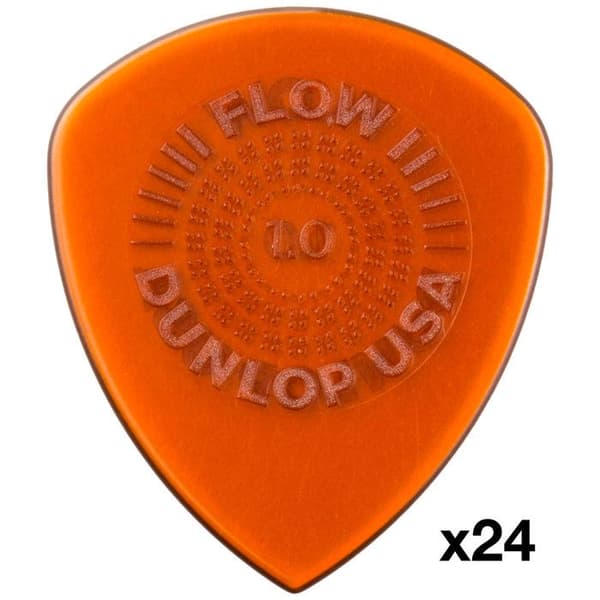 Dunlop 549R100 Flow Standard Grepp 1,00 mm x24 Plektrum