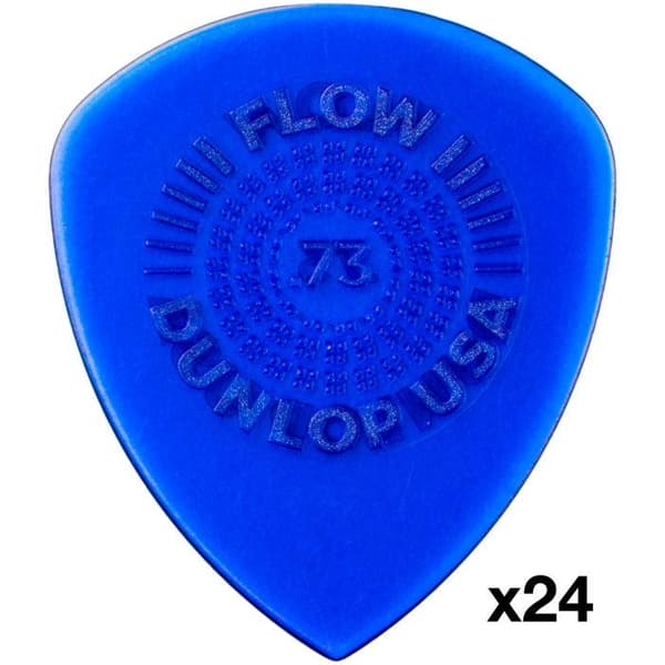 Dunlop 549R073 Flow Standard Grip 0,73 mm x24 Plektrum