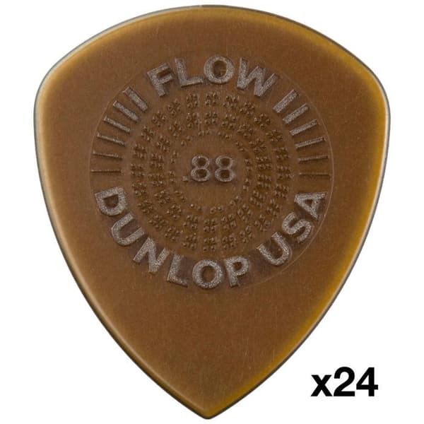 Dunlop 549R088 Flow Standard Grepp 0,88 mm x24 Plektrum