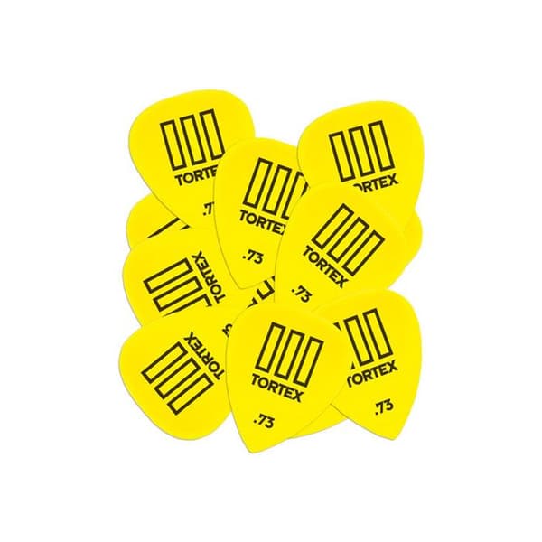 Dunlop 462R73 set av 72 plektrum