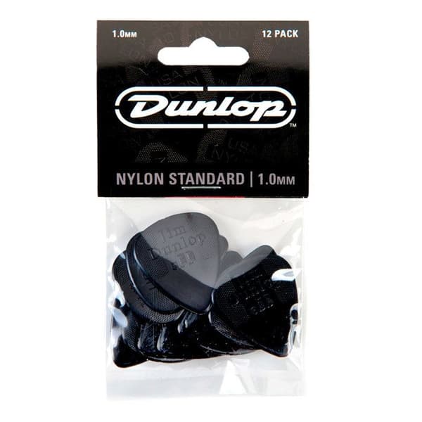 12 Nylonmediatörer 1.00 MM Dunlop 44P100