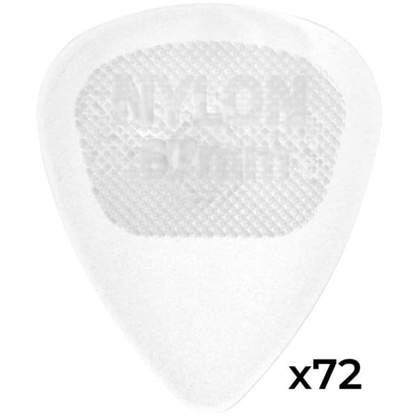 Dunlop 446R67 Nylon Glow Midi 0,67 mm Förpackning med 72 Plektrum