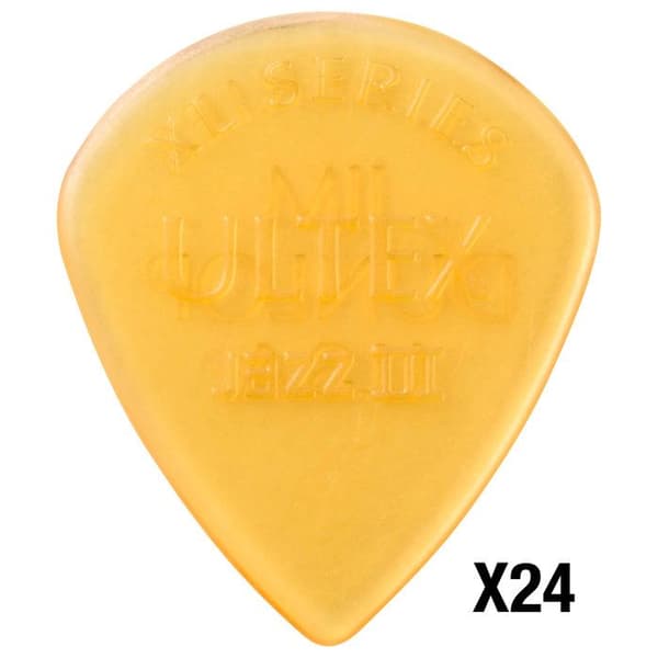Dunlop 427RXL Ultex Jazz III XL 1,38 mm Förpackning med 24 Plektrum