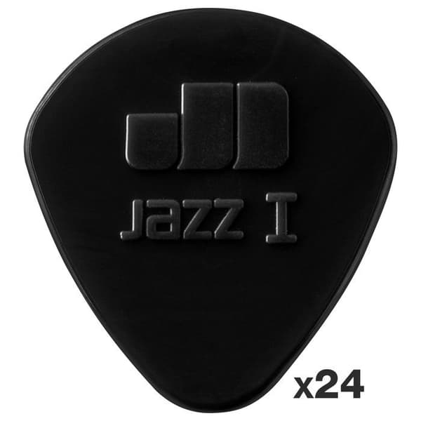Dunlop 47R1S Jazz I stiffo 1,18 mm Förpackning med 24 Plektron