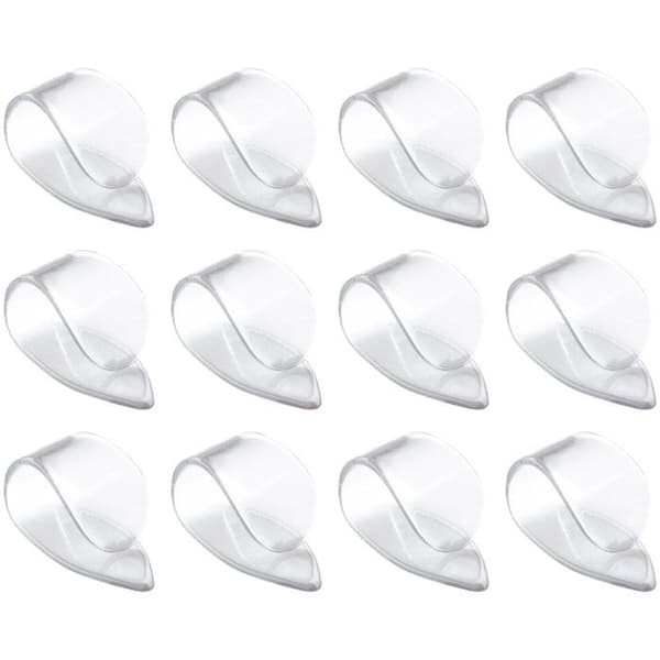 Dunlop 9035R genomskinliga medium 12-pack plektrum