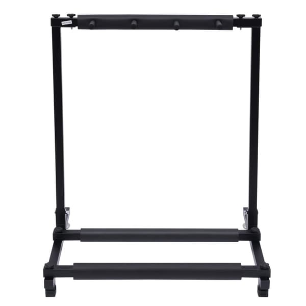 Guitar Display Stand, Holdbar jernkonstruktion, rummer 3 guitarer,sort