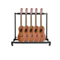 Miniatyrbild 1 av 4: Gitarrställ, rymmer 5 gitarrer, hållbar järnkonstruction, enkel montering