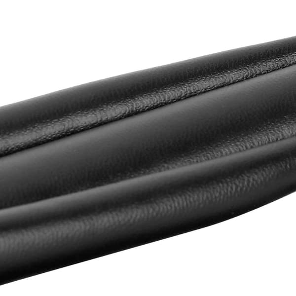 Justerbar PU-läder Dragspel Axelrem Set - 2st, Svart