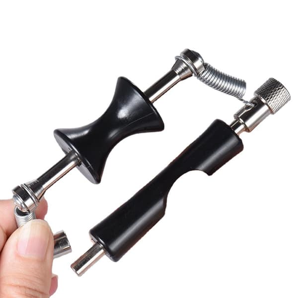 INF Guitar rolling capo glidande för stämning av ton Svart