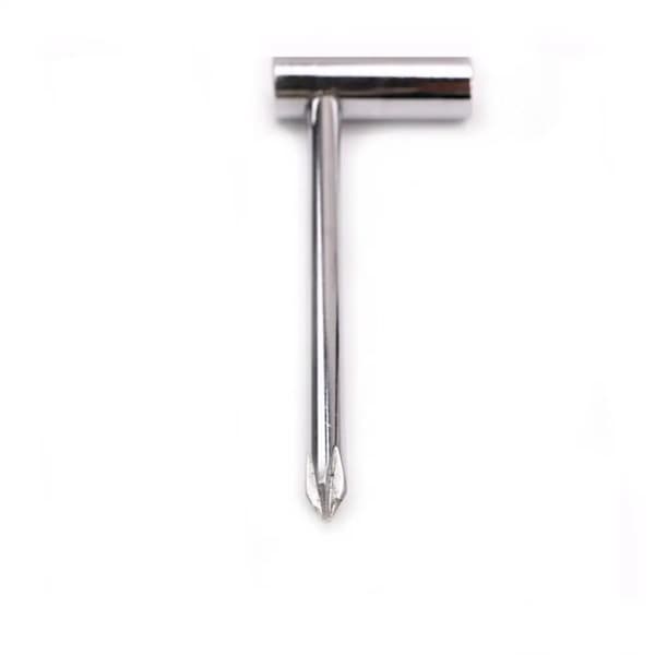 INF Metall Truss Rod Box skiftnyckel för gitarr 6,35 mm yttre dia boxnyckel