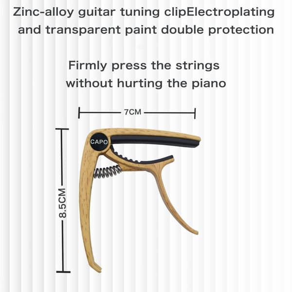INF Sinklegering gitar Capo for akustiske gitarer