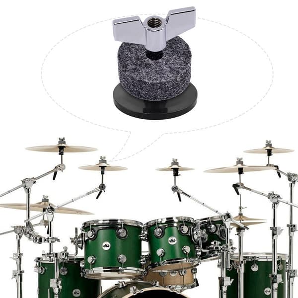 INF 12-pakning Cymbal filt trommesett filt Cymbal Pads trommeputer