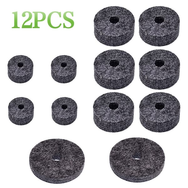 INF 12-pakning Cymbal filt trommesett filt Cymbal Pads trommeputer