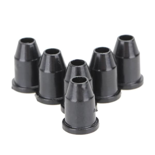 INF Strengholder for elektrisk gitar (6-pakning) Sort