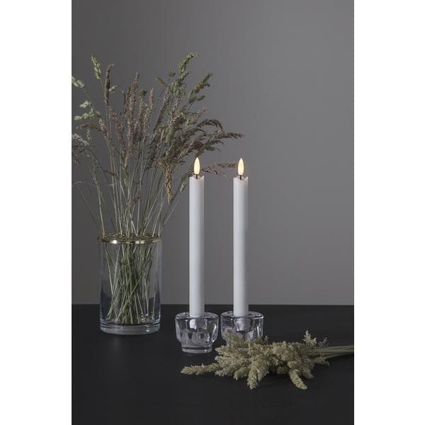 LED Antikljus 2-pack Flamme