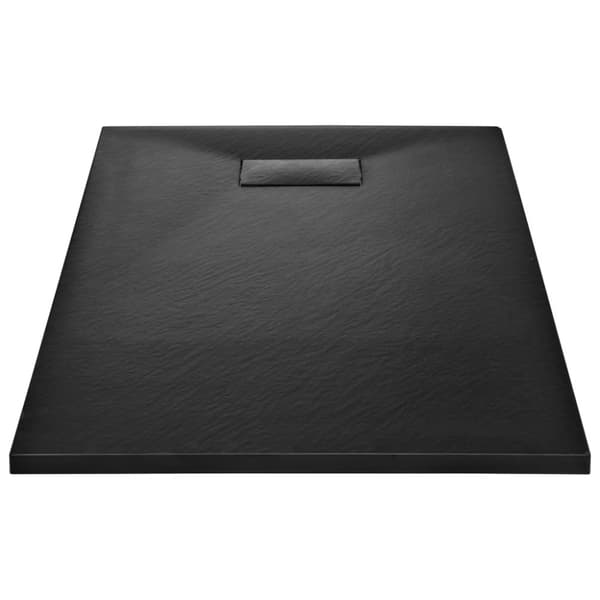 vidaXL brusekar SMC 120 x 70 cm sort
