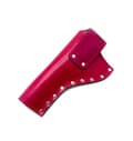 Pikkukuva 2 / 3: JJ Custom Works - Colt .45 Peacemaker Holster - Right - 4.75" - Pink - Plain - Nickel Studs