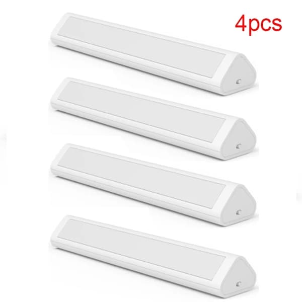 LED Natlys, Magnetisk Installation, Menneskelig Krop Lys Sensor, 4xaqara Natlys