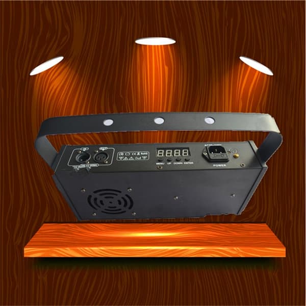 200W LED Strobe Light, 8st LED, DMX-kontrolllägen