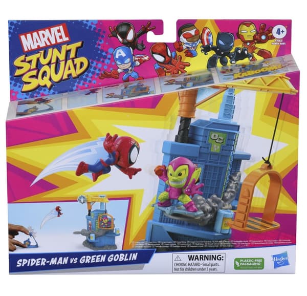 MARVEL Stunt Squad Figure Smashin Heroes