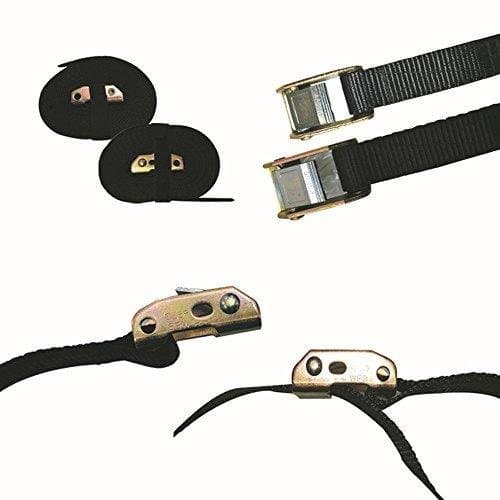 PRO Gymnastic Rings 28 mm ABS Plast - Svart