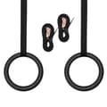 Miniatyrbild 1 av 2: PRO Gymnastic Rings 28 mm ABS Plast - Svart