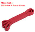 Miniatyrbild 1 av 5: RED-Träningsband Motståndsband Gummiband-Powerbands-Resistance Band