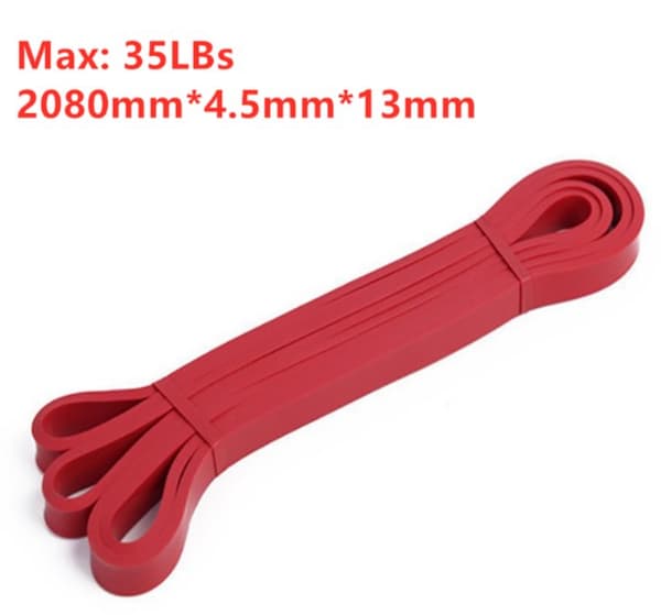 RED-Träningsband Motståndsband Gummiband-Powerbands-Resistance Band