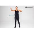 Miniatyrbild 3 av 4: MTS Sportartikel 960236 Hula Hoop fitnessbåge med massagevågor - grå-himmelblå