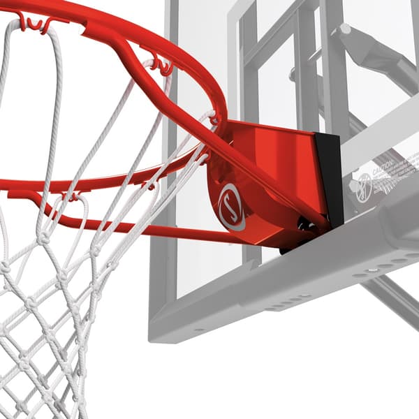 SPALDING Pro Slam basketballkurv - rød
