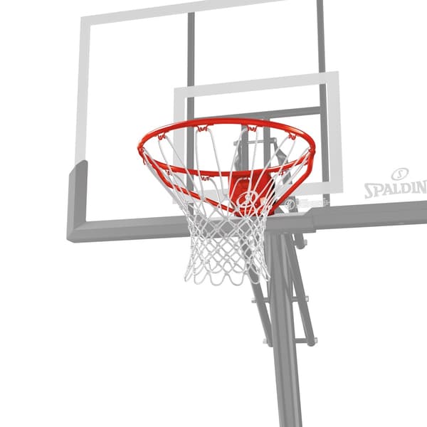 SPALDING Pro Slam basketballkurv - rød