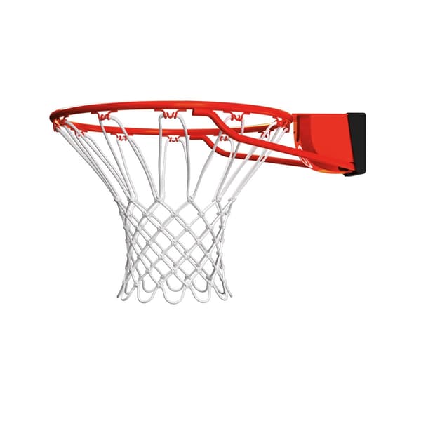 SPALDING Pro Slam basketballkurv - rød