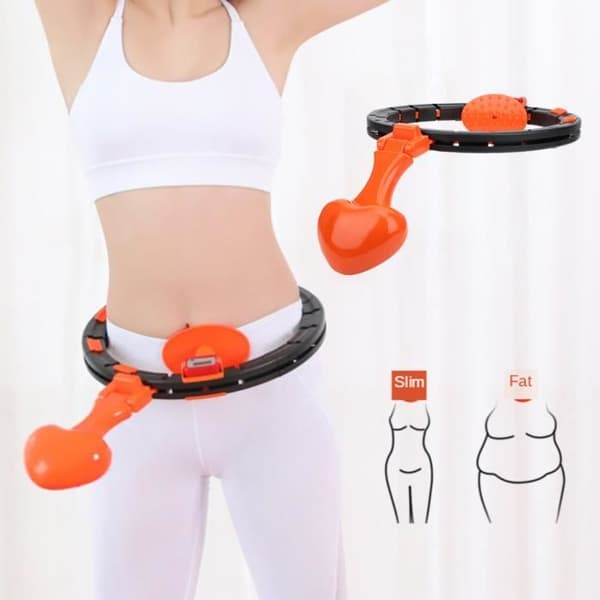 KF‑J0062 Smart Fitness Träningsbåge Justerbar midja bantningscirkel Sportutrustning-CWU