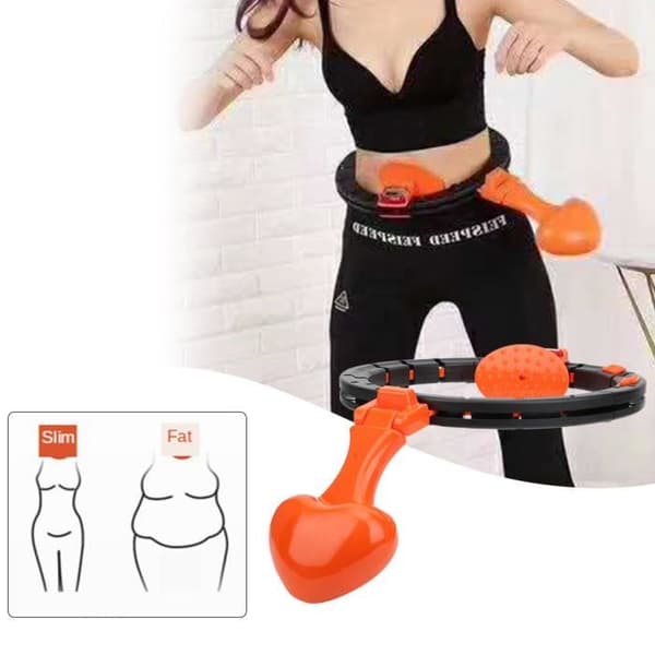 KF‑J0062 Smart Fitness Träningsbåge Justerbar midja bantningscirkel Sportutrustning-CWU